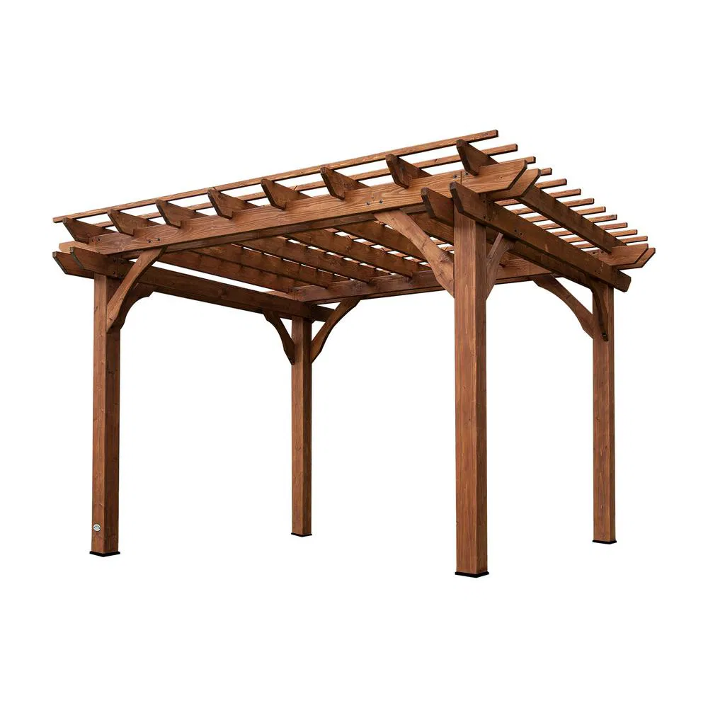 Excellent Fire Rating Low Maintenance WPC Pergola or Gazebo