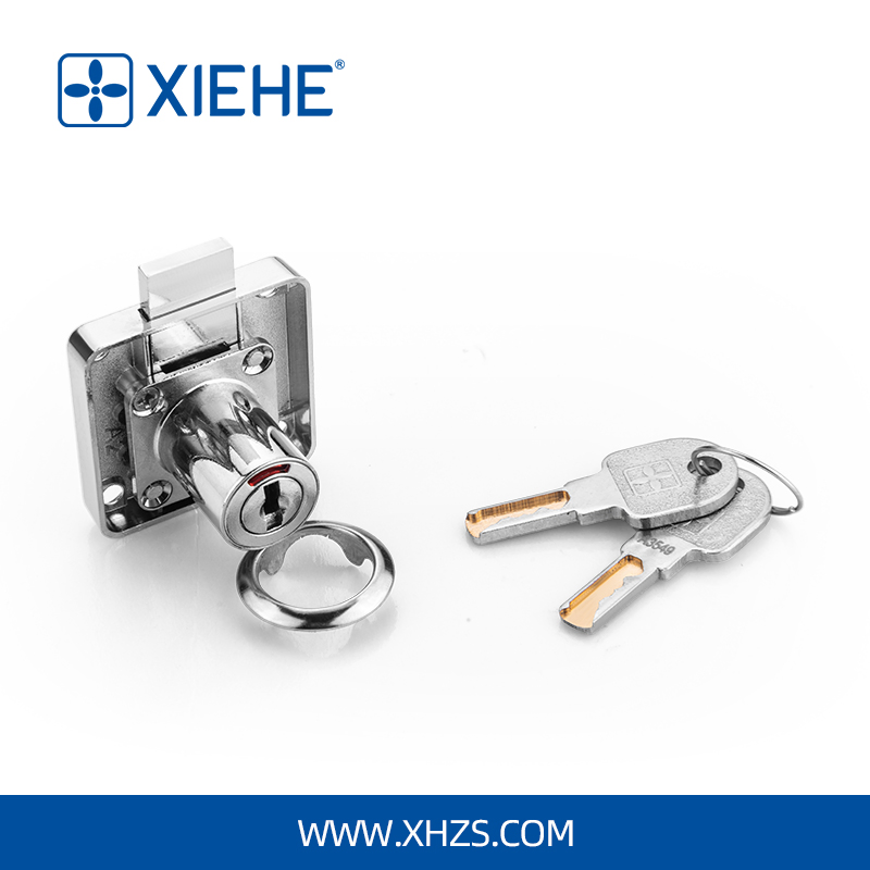 S138 Zinc Alloy Drawer Lock for Furniture Desk with Computer Key Managing Function