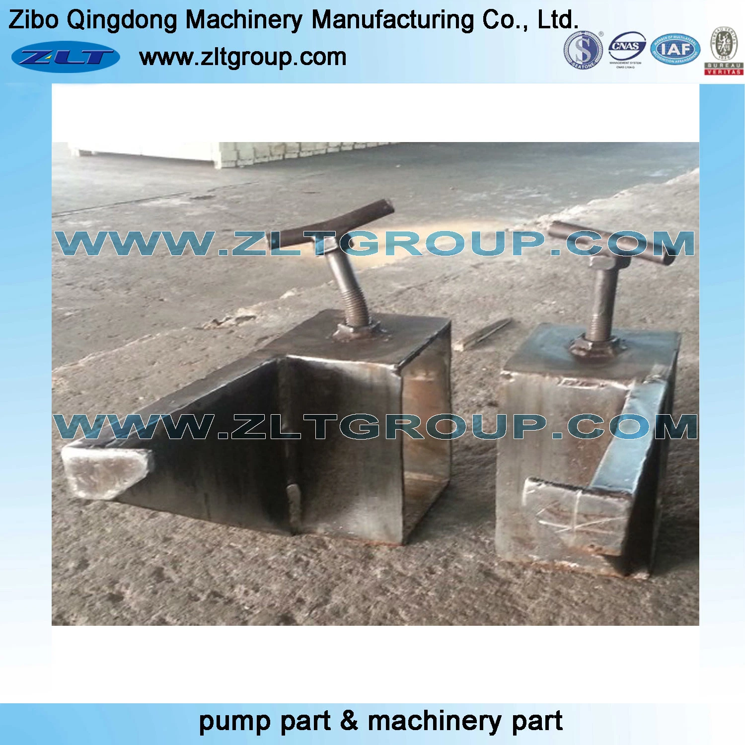 Stainless/Carbon Steel Sand Casting Machinery Parts Welding Parts Packing Gland in CD4/316