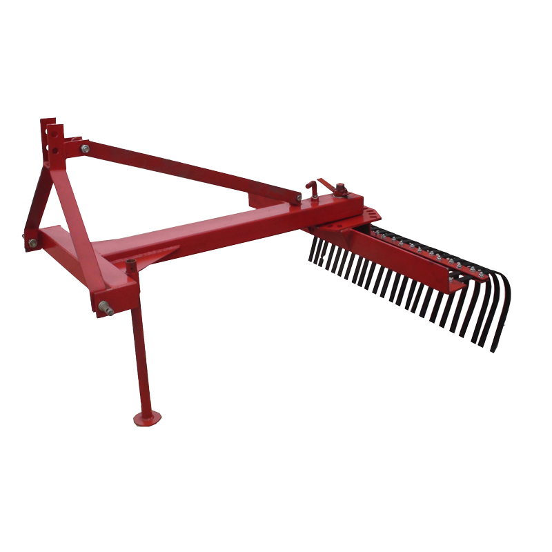 Landscape Rake Tractor Mounted Land Rake Tracot Hitched Stick Rake Root Rake