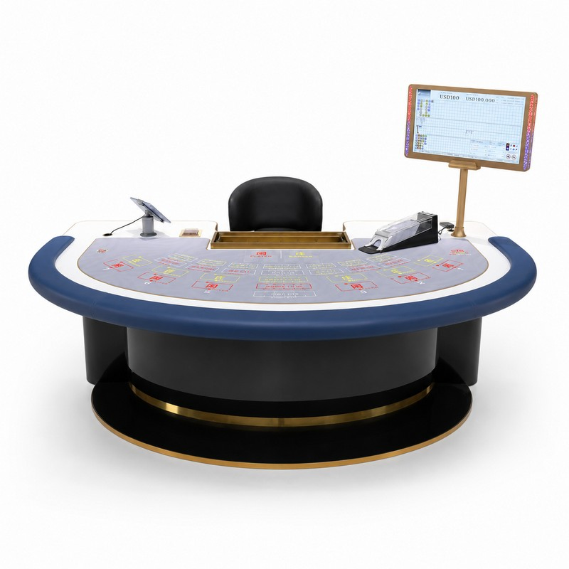 High-Tech Baccarat Table with Advanced Data Analytics Features