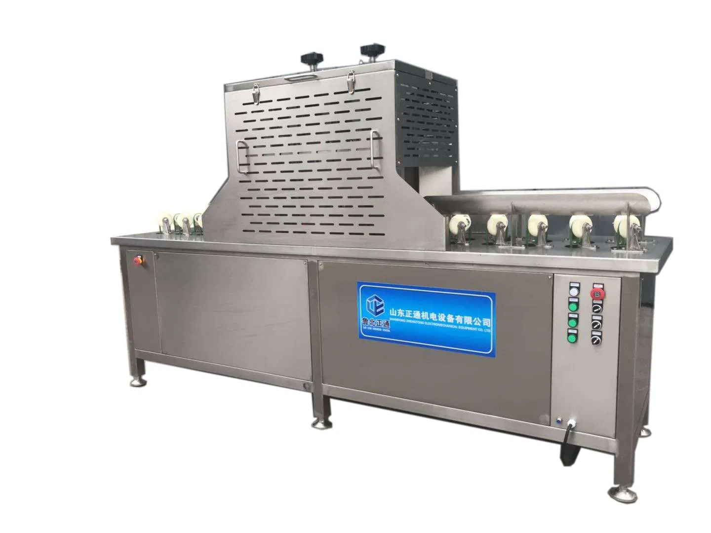 Quality Assurance Stainless Steel Steak Roll Exhaust Machine
