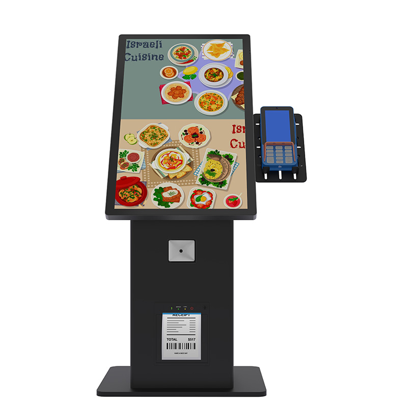 Tabletop Self Service Order Kiosk Payment Terminal for Fast Food Restaurant