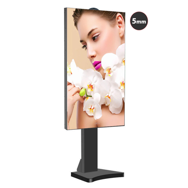 43 Inch Window Facing LCD Display 3000 Nits High Contrast Coffee Shop Digital Menu Sign
