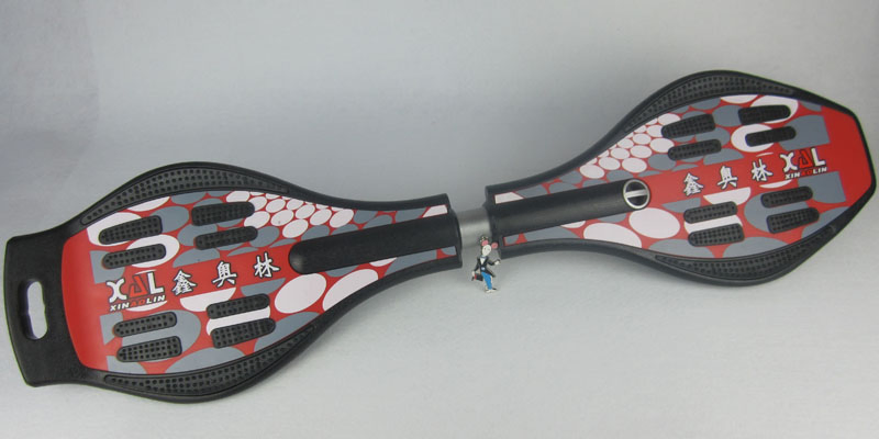 Two-Wheel Skateboard, Caster Board, Street-Surfing Board Xal (2-02) 16