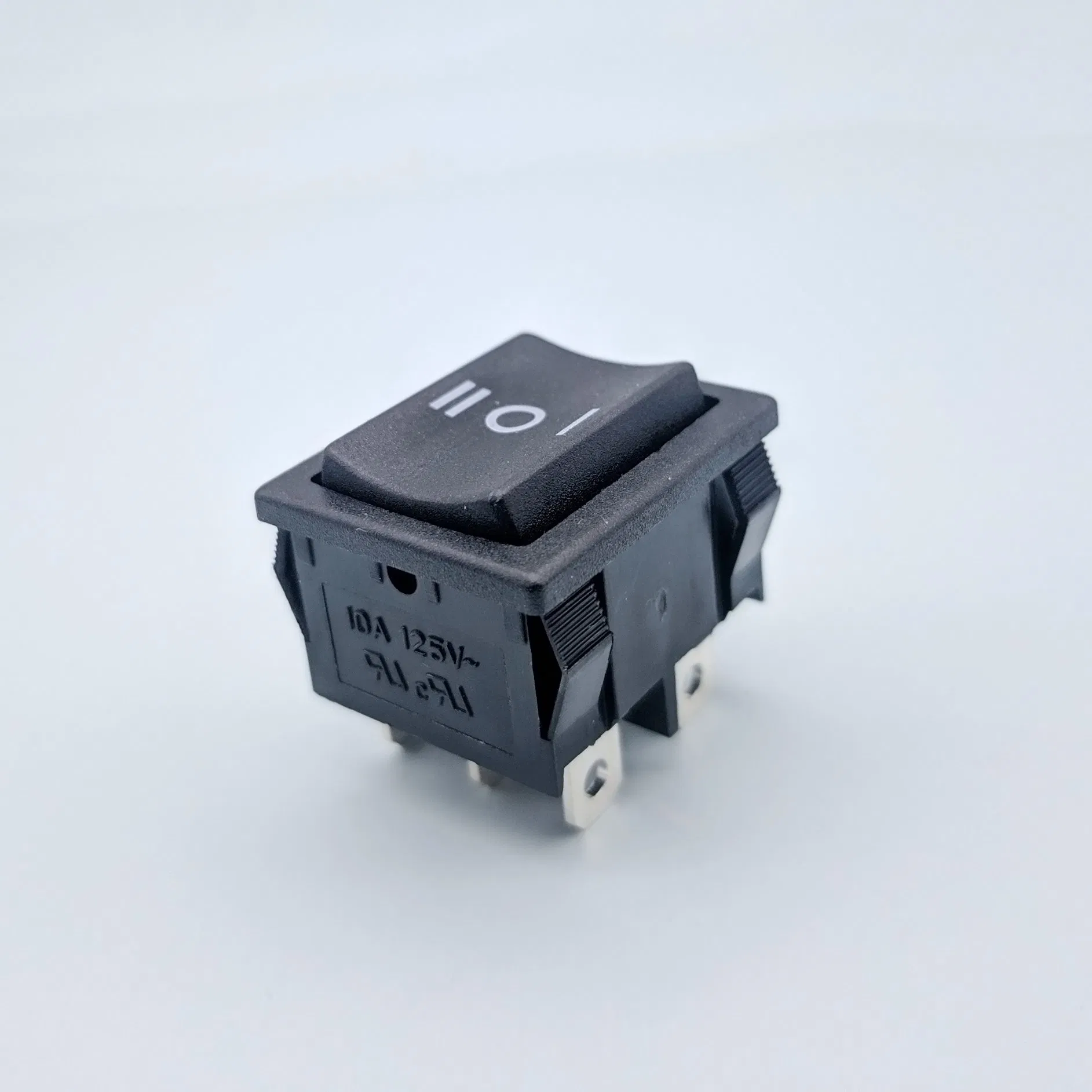 6A 250VAC 10A 125VAC Rating on off on 6 Pin Dpdt Rocker Switch