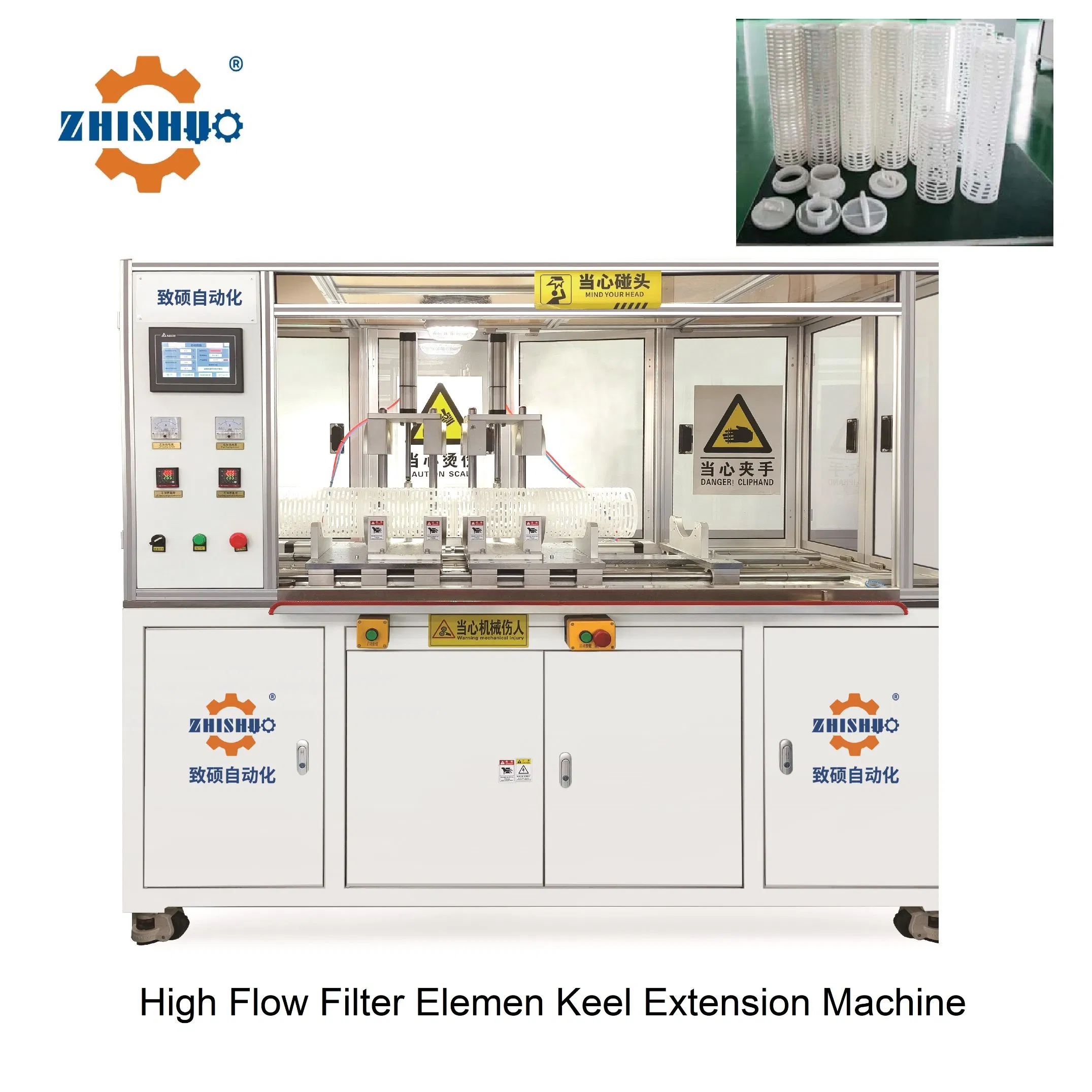 High Flow Filter Elemen Keel Extension Machine