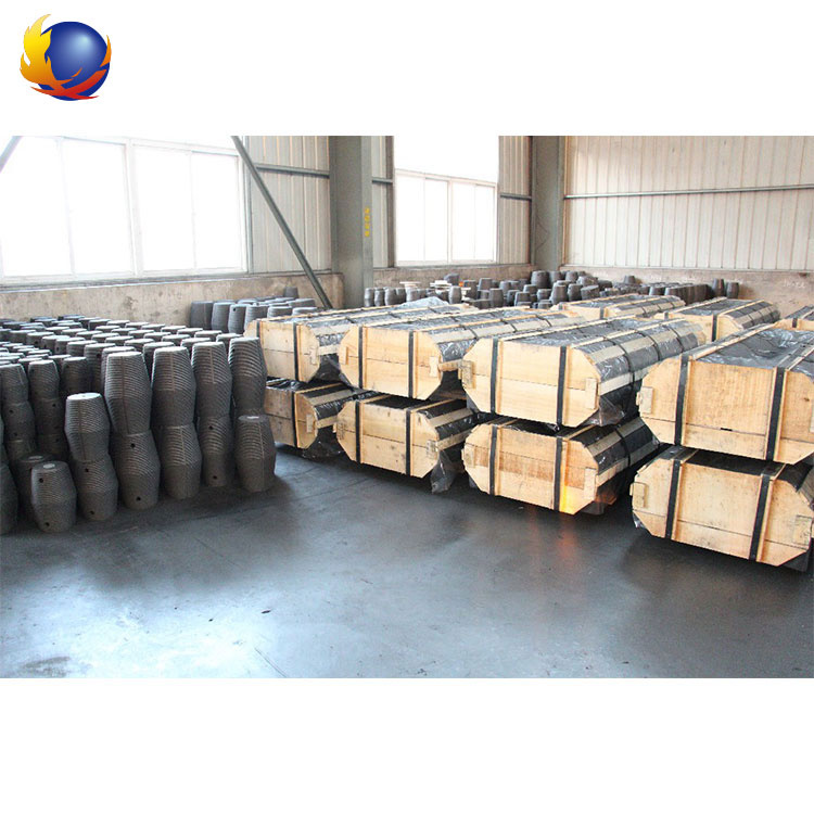 HP Graphite Electrode Rod for Melting Silver Furnace