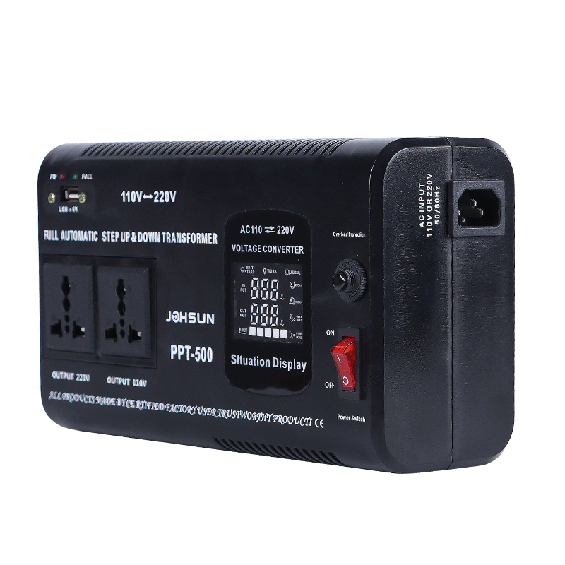 110V 220V Automatic Step up & Down Transformer with LED Display