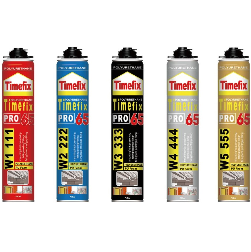 Multi-Purpose Construction PU Foam Fire Rated Spray Polyurethane PU Foam Used to Fill Gaps