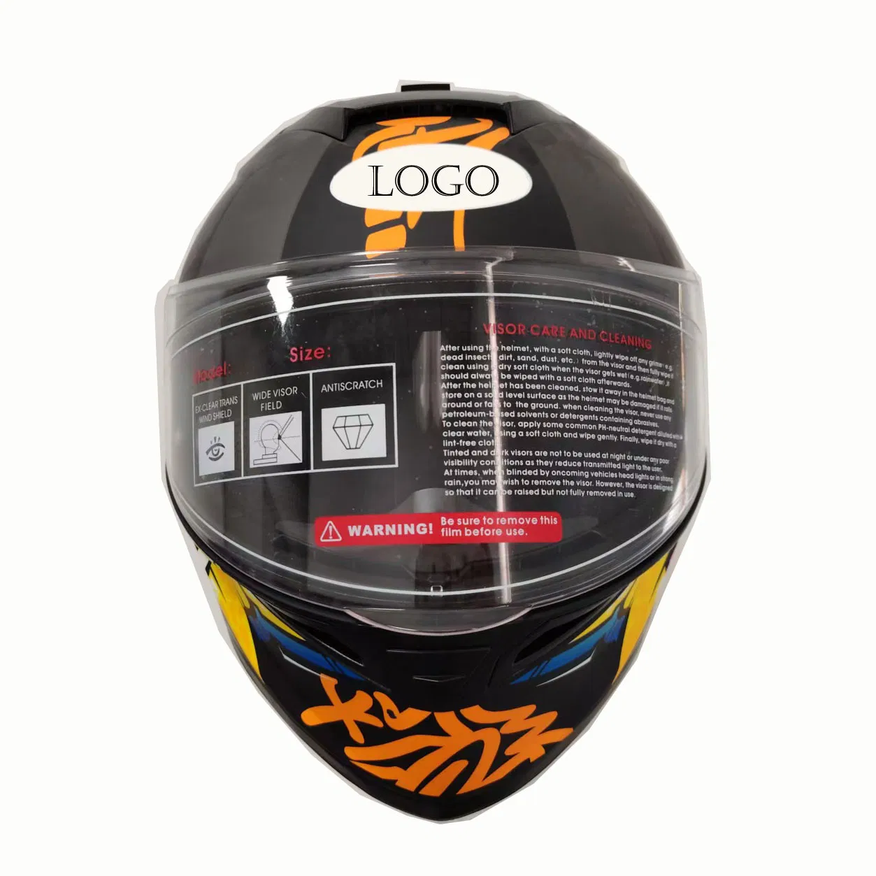 DOT Full Face Helmet