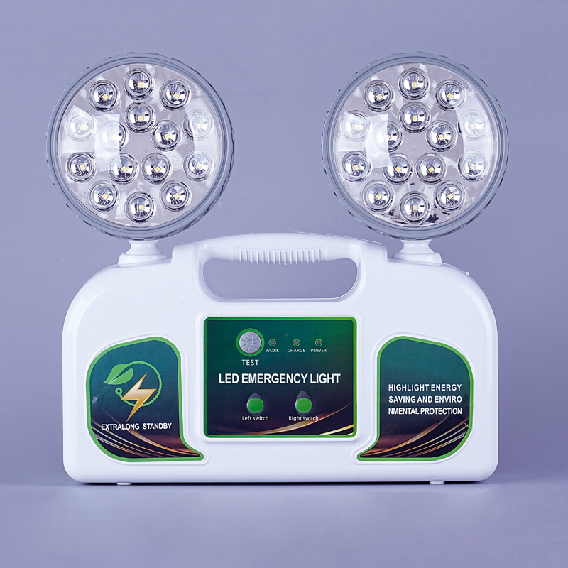 Long Endurance 3.7V Lithium Battery LED Emergency Rechargeable Dual Head Lights