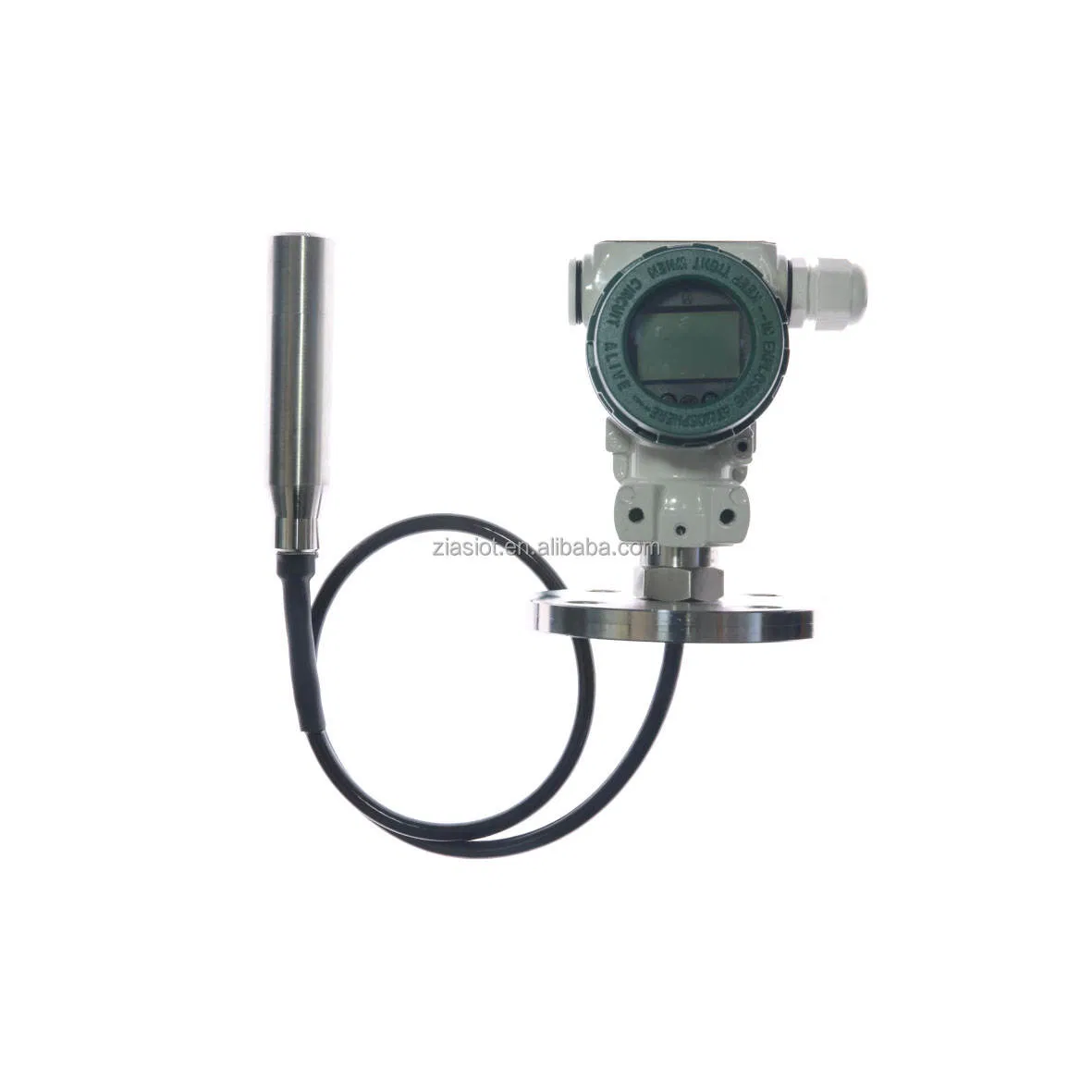 PT220fe Water Level Transmitter 4-20mA/1-5V/RS485 Level Transducer Factory Sale Hydrostatic Level Gauge Liquid 0-5V Insert Level Indicator Sensor with Probe