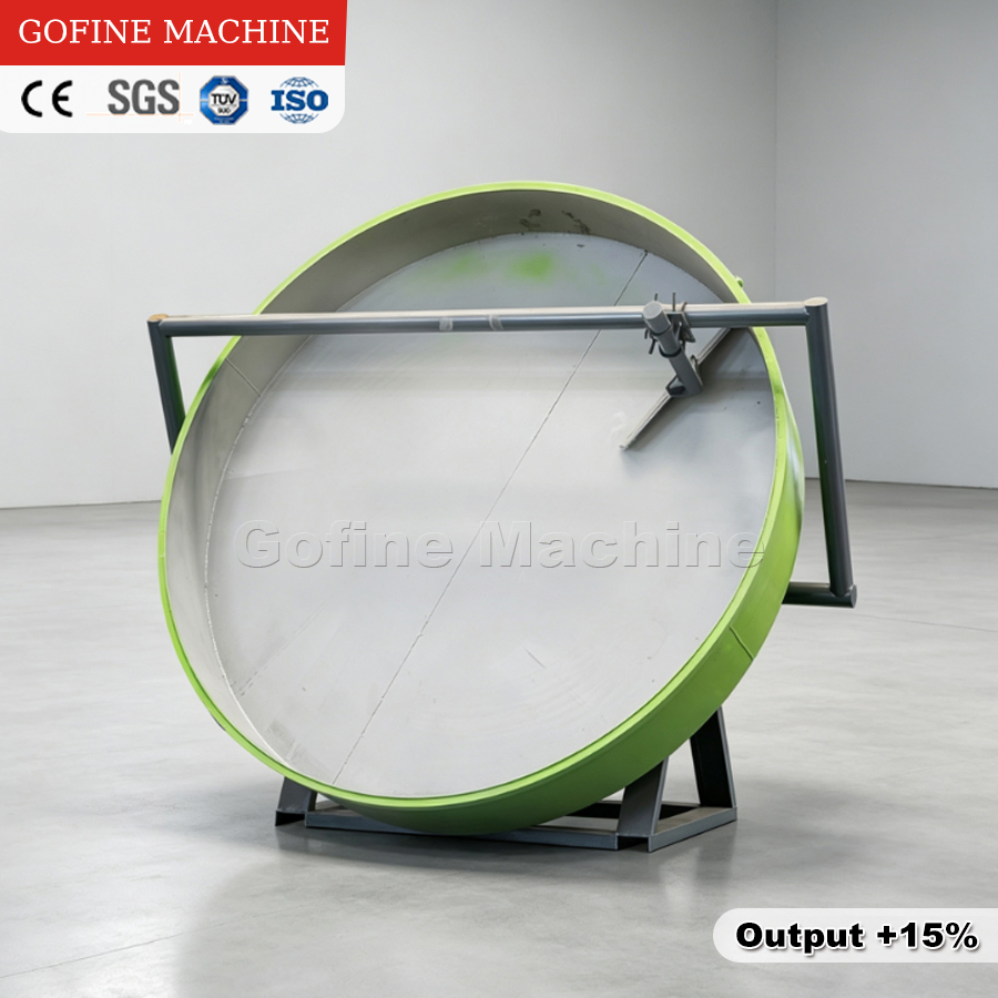Tilted Disc Granulator for Map/DAP Phosphate Fertilizer Production