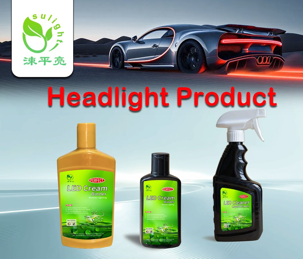 Crystal Clear Headlight Restoration Cream for Ultimate Clarity