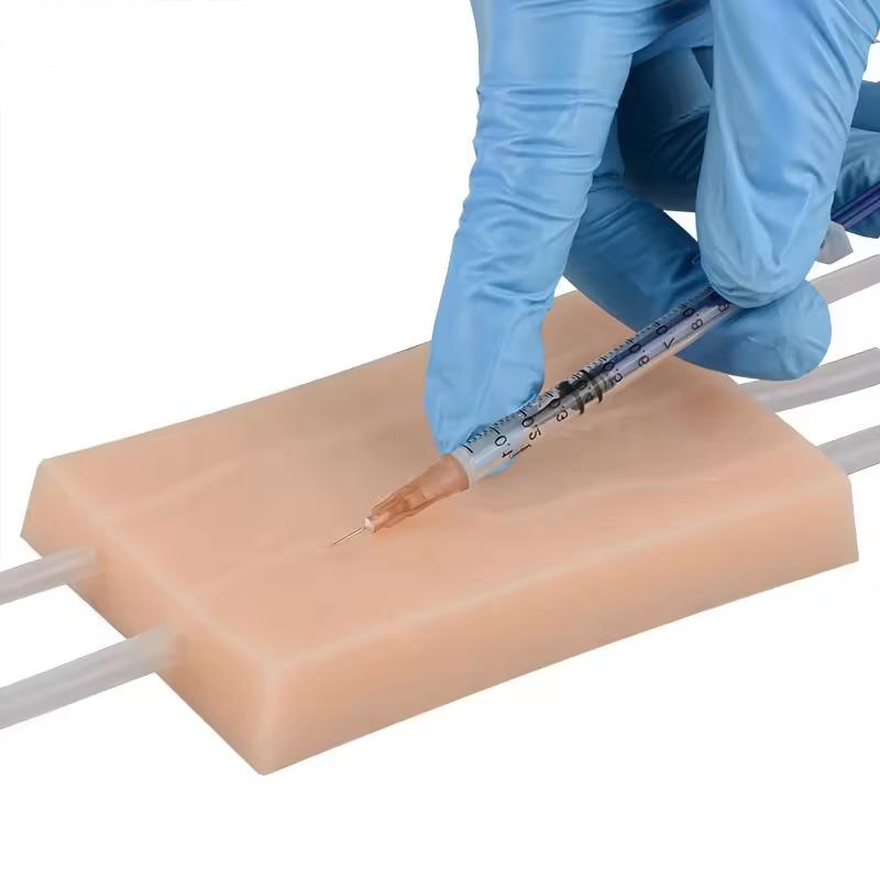 Medical Students Training Model Used IV Injection Pad with Raised Veins Venipuncture Phlebotomy