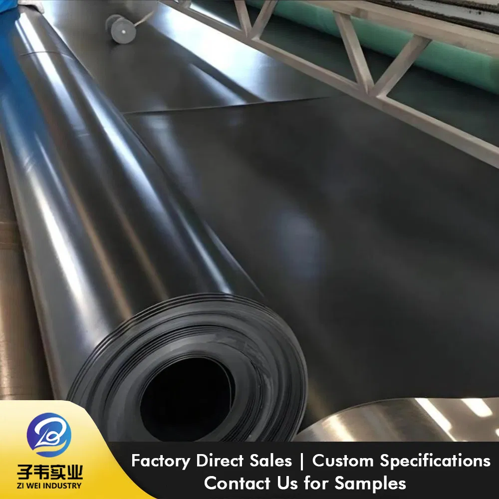 ODM Industrial Grade HDPE Geomembrane Liner Landfill Mining Tailings Dam Environmental Engineering