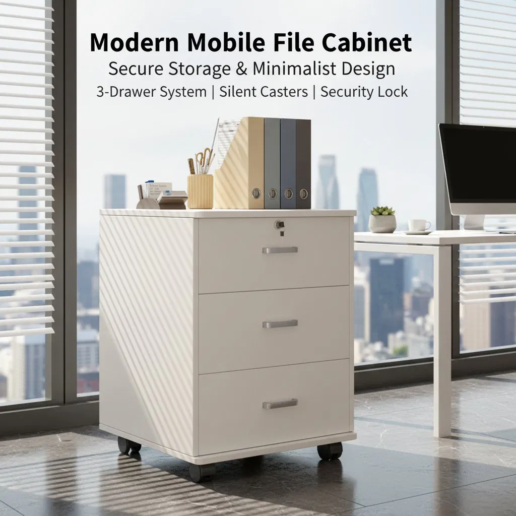 Home Wooden Cabinet, Floor Storage Unit for Living Room Bedroom Furniture Lockers
