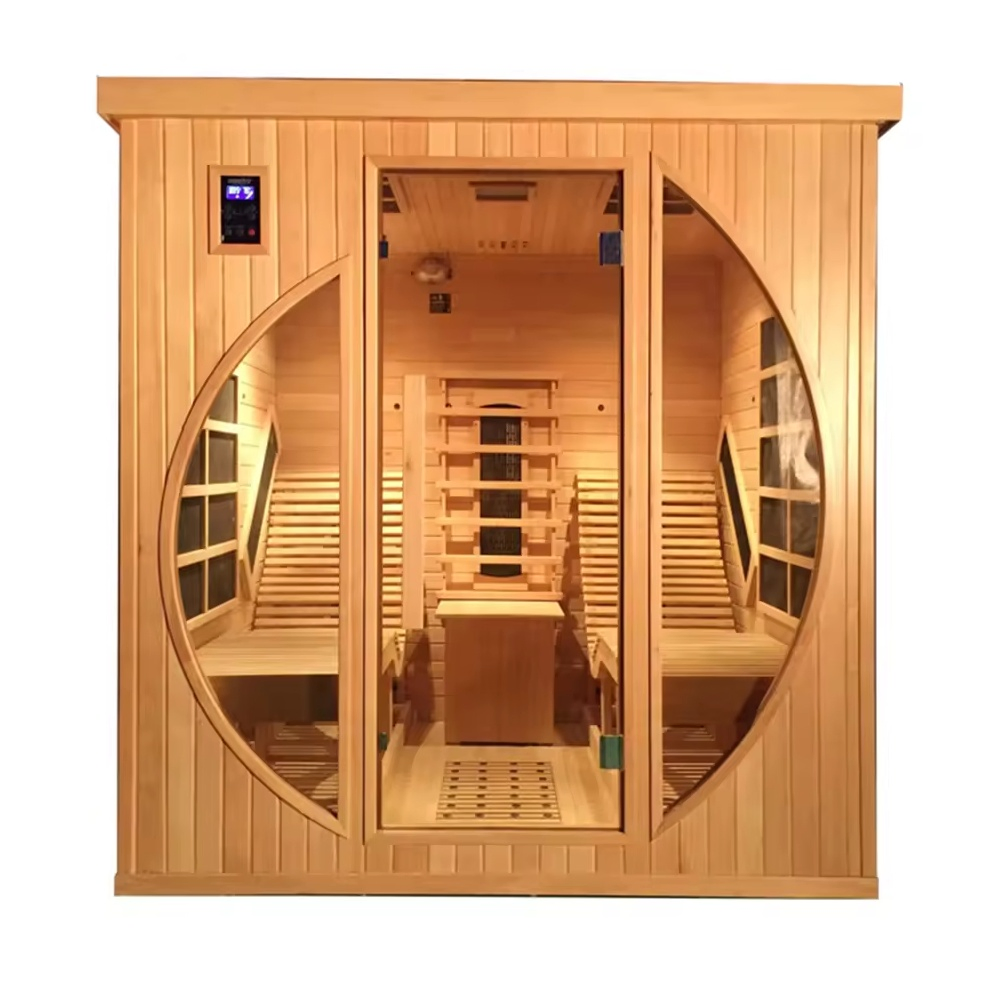 Premium 2-Person Infrared Sauna with Comfortable Reclining Seats