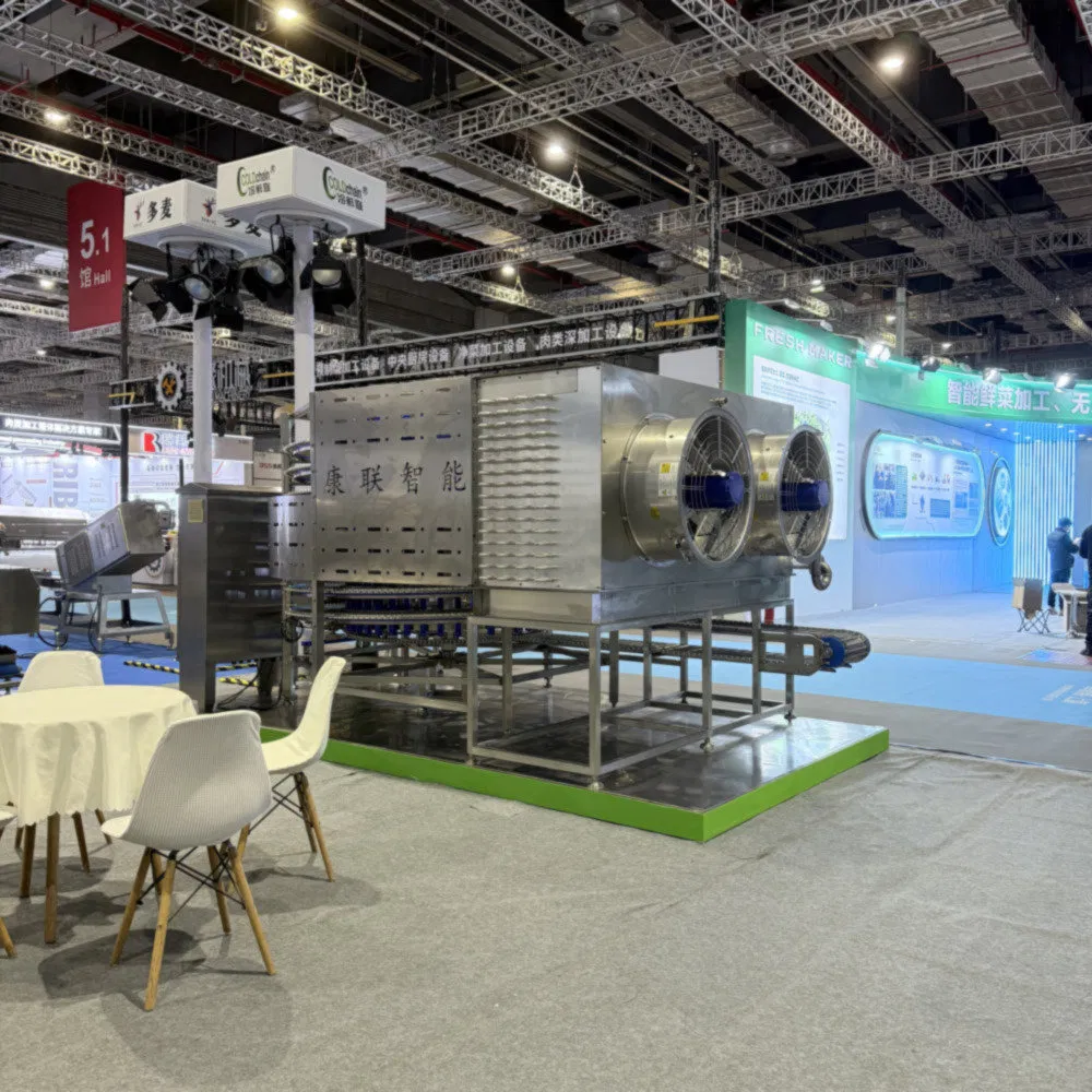Rugged Custom Automatic Spiral Food Quick-Freezing Machine for Dumplings