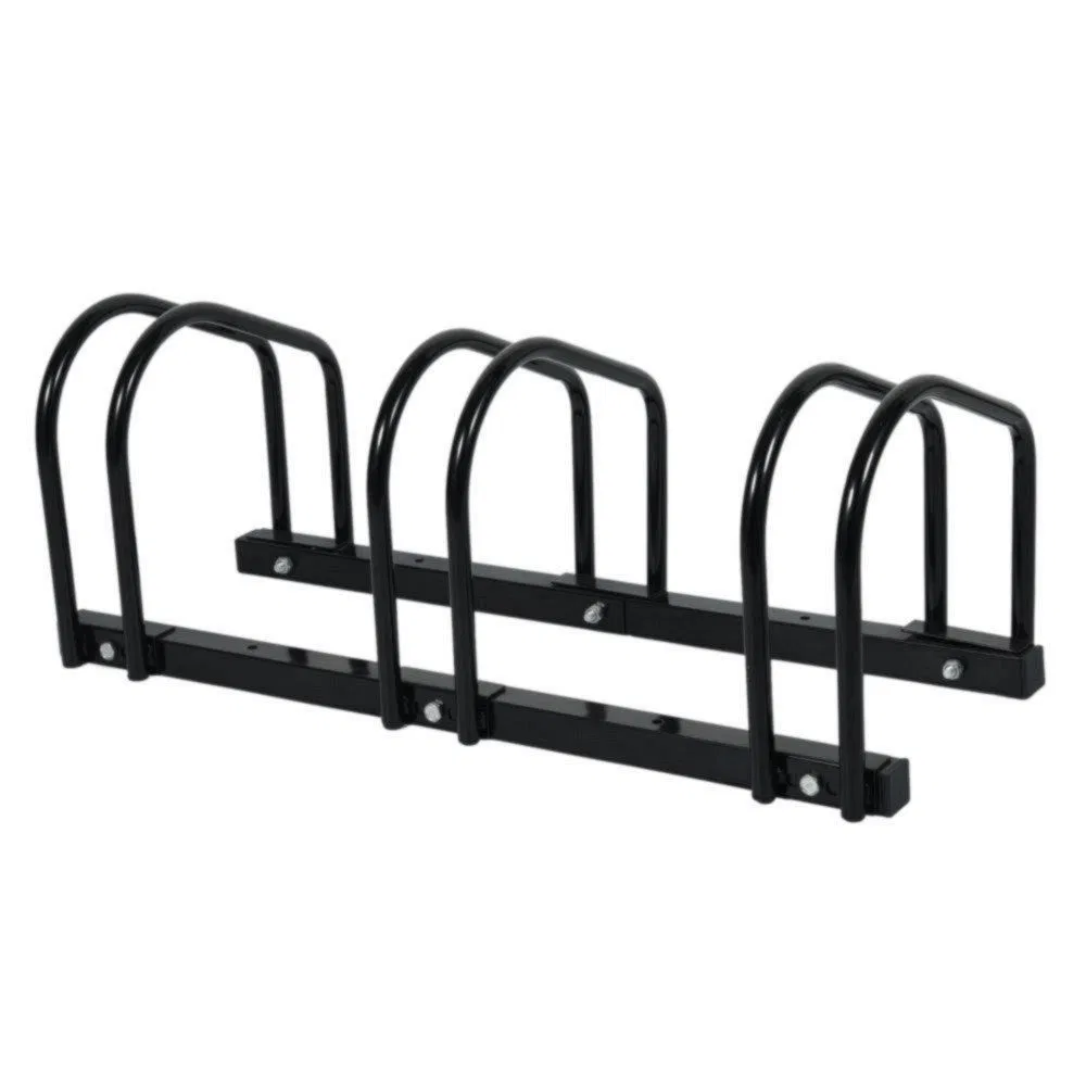 Easy Install Multi Bike Carbon Steelloadable Single Bike Floor Rack for Sports Goods Store