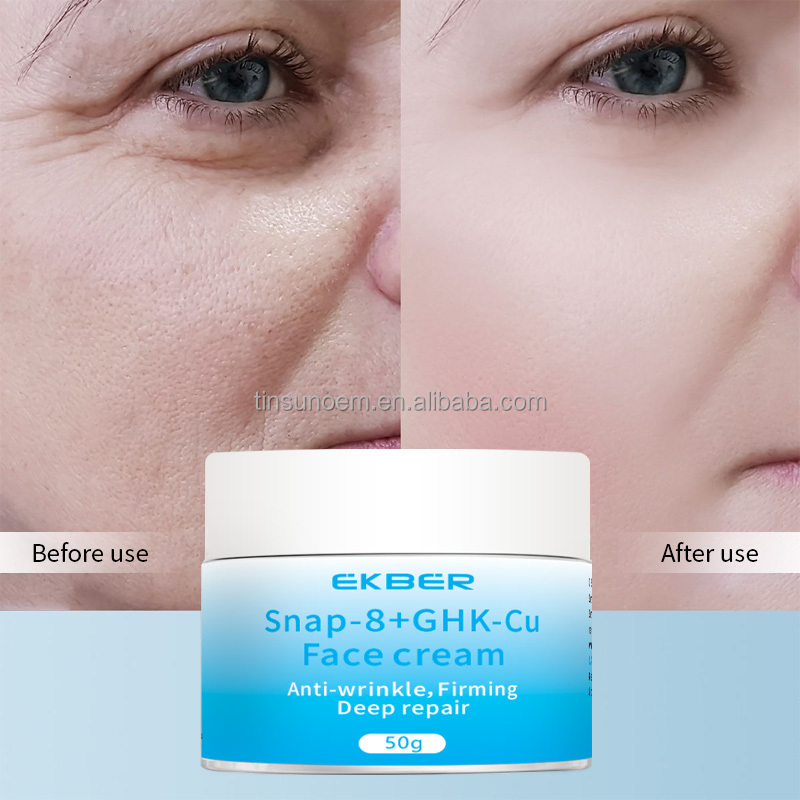 Skincare Blue Copper Peptide Ghk Cu Snap-8 Moisturizer Anti-Wrinkle Aging Repairing Brightening Face Cream
