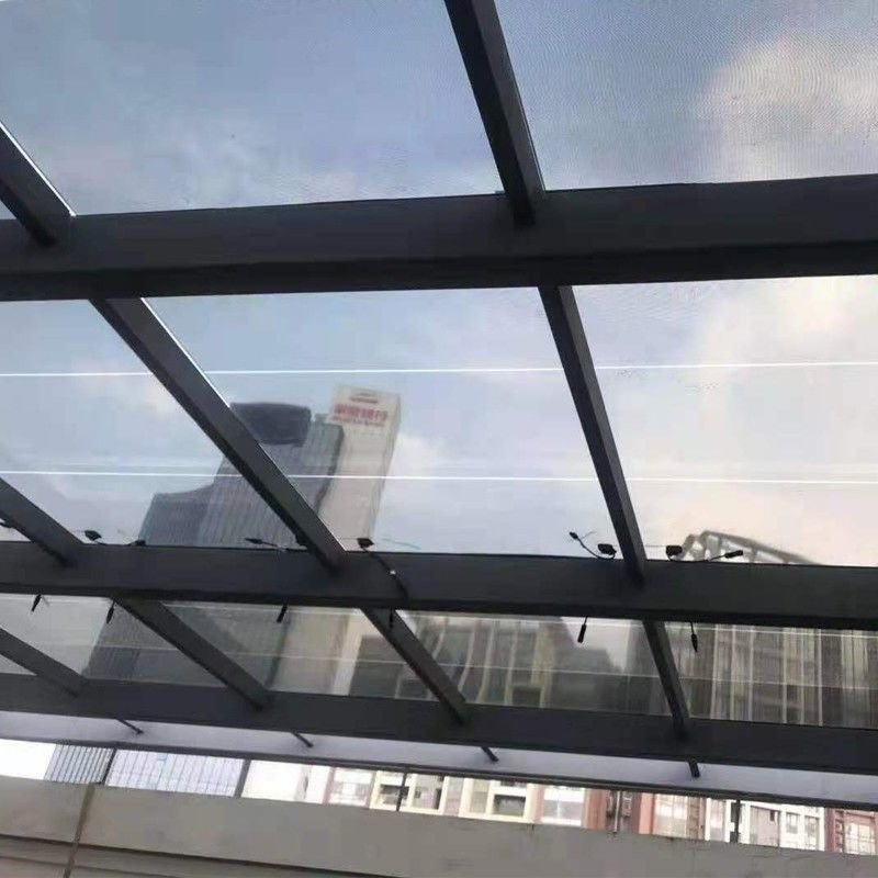 BIPV Luminous Solar Power Generating Facade Glass for Commercial Projects