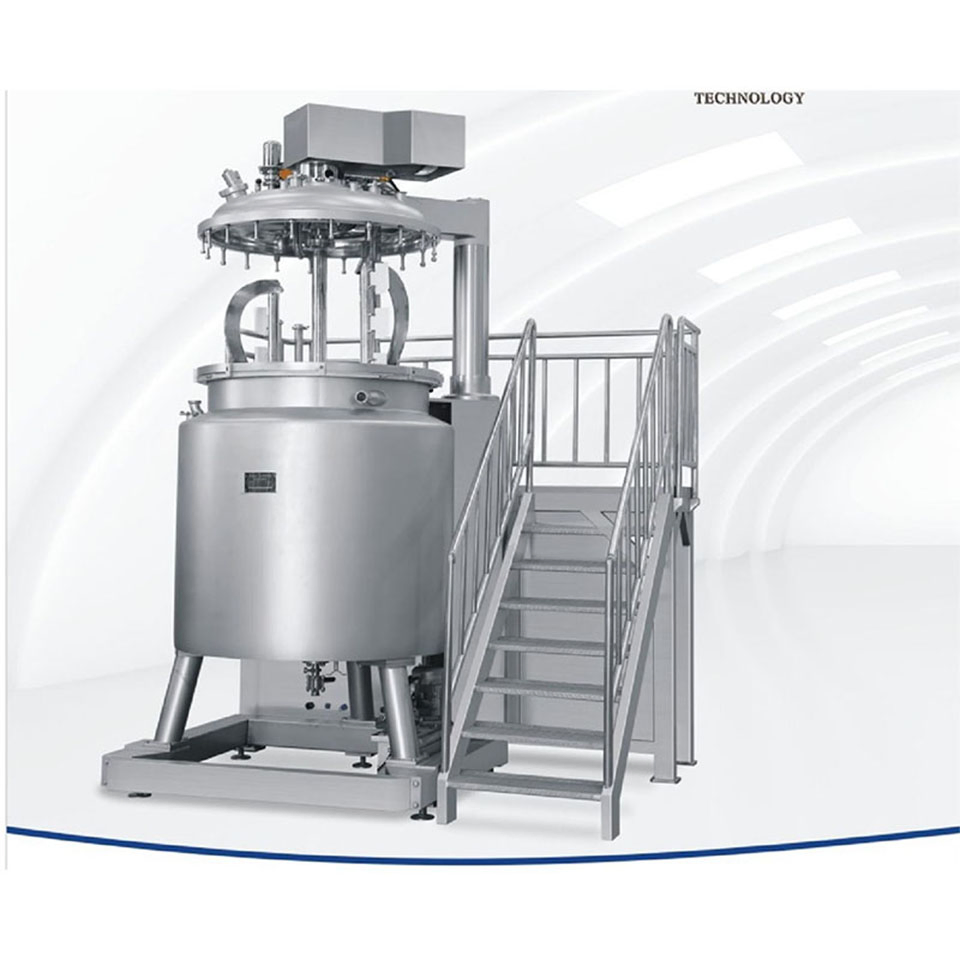 High Quality Lotion Making Machine Vacuum Emulsifying Mixer for Cosmetics Making Machine