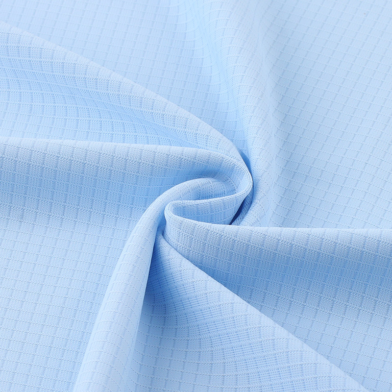 Chinese Manufacture Polyester Imitation Nylon Knitted Fabric for Yoga Clothing Ice-Sensitive Sunscreen T-Shirt Sports Yoga Polyester Fabric
