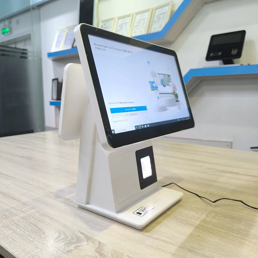 Factory Customizable 15.6 Inch Dual Touch Screen Devices with Qr Code