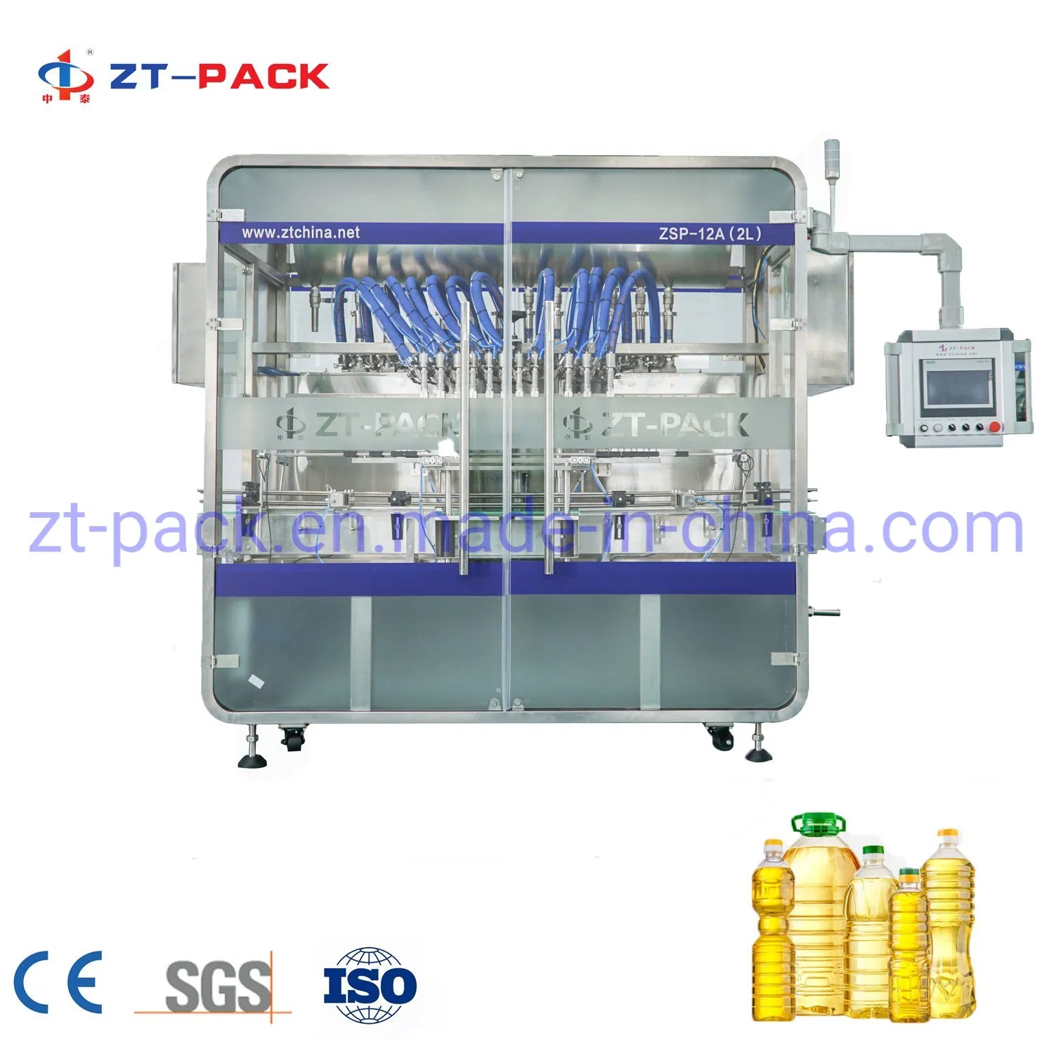 Automatic Sunflower Oil Bottle Filling Machine
