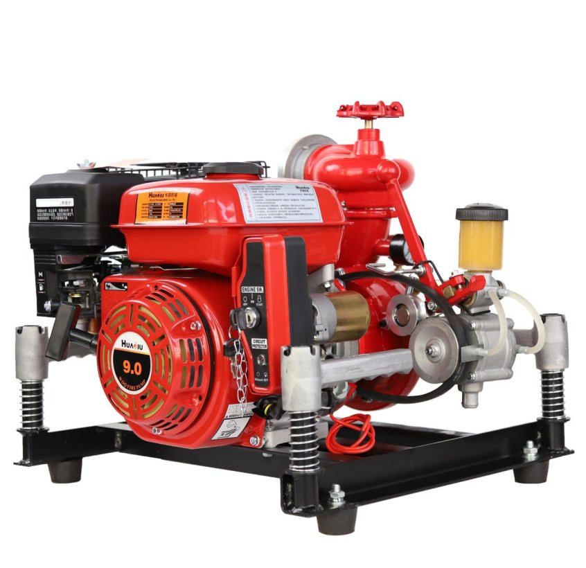 Emergency Equipment 9HP 420lpm Portable Fire Fighting Water Pump