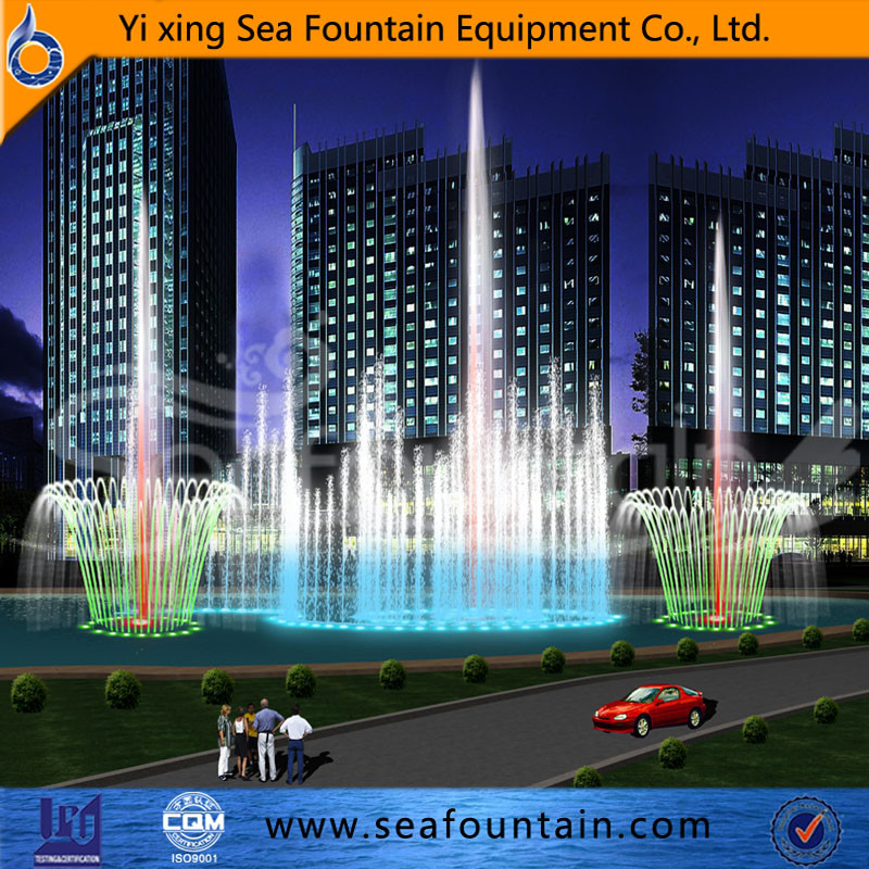 Seafountain Design Wooden Package Music Fountain