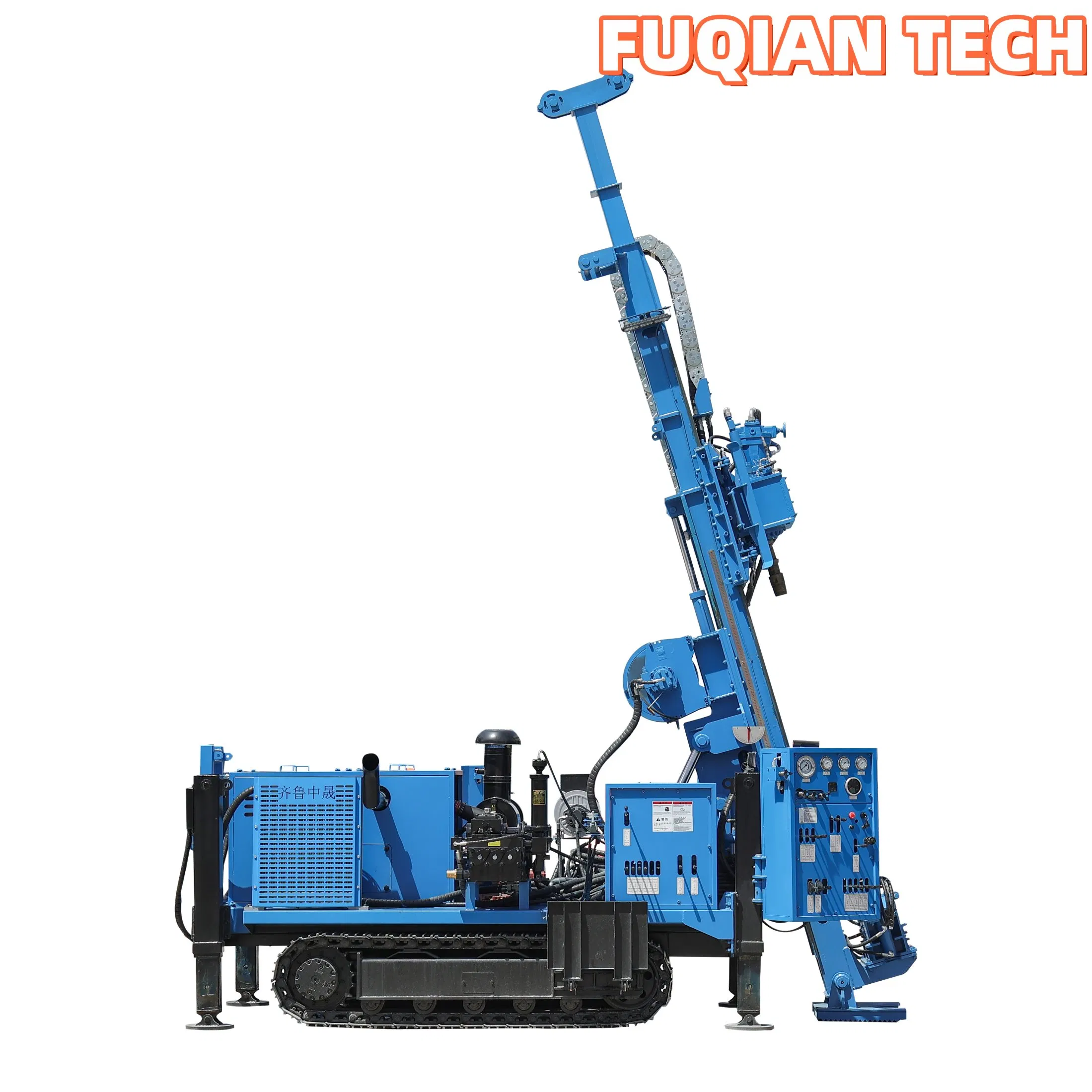 Mobile Hydraulic Lift Trailer Core Drilling Rig for Self Loading Operation