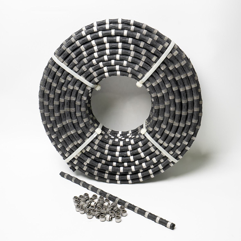 Wear Resistant Stone Cutting Diamond Wire Saw for Stone and Concrete Cutting