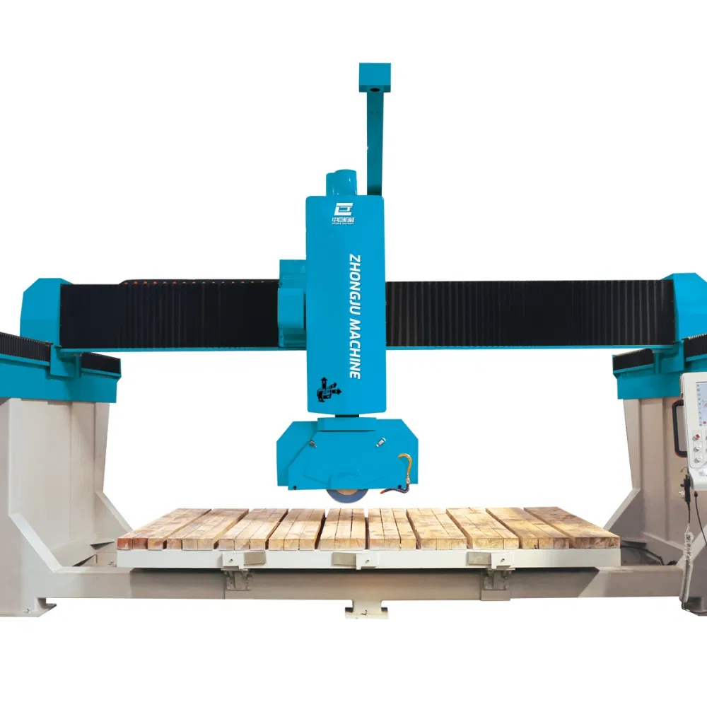 CNC Stone Bridge Cutting Machine Automatic 5 Axis Stone Cutting Machine