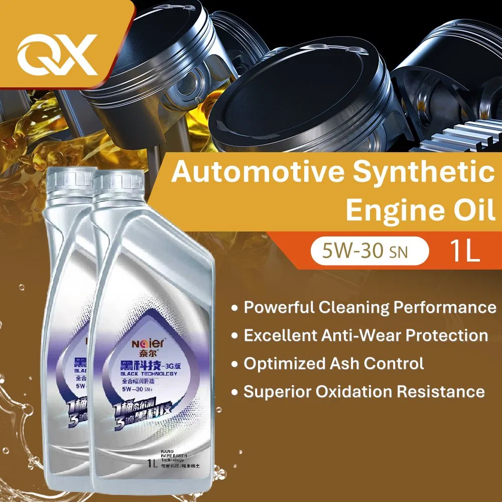 Professional OEM Factory Customized Brand 5W-30 Sn Gasoline Engine Oil for International Trading Companies Premium Quality Semi Synthetic Sp