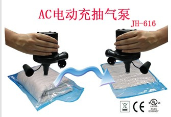 Inflate&Deflate Electric Air Pump for Vacuum Bag and Toys (JH-616)
