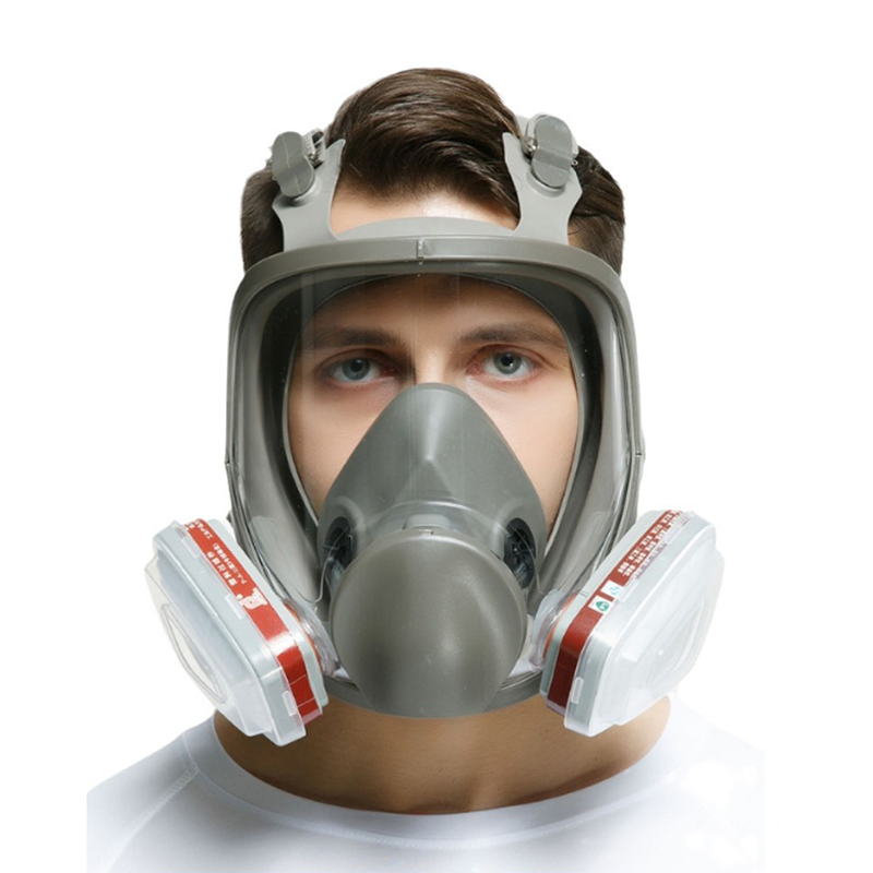 Reusable Gas Respirator Labor Protection Anti Toxic Chemical 6800 Full Face Gas Mask