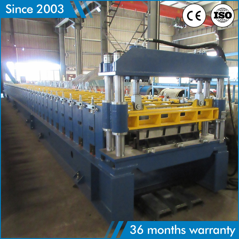 Hot Sale Easy to Operate Aluminum Galvanized Coils Color Deck/Decking Floor Panel Roll Forming Machine Price with CE & ISO9001 Certificate
