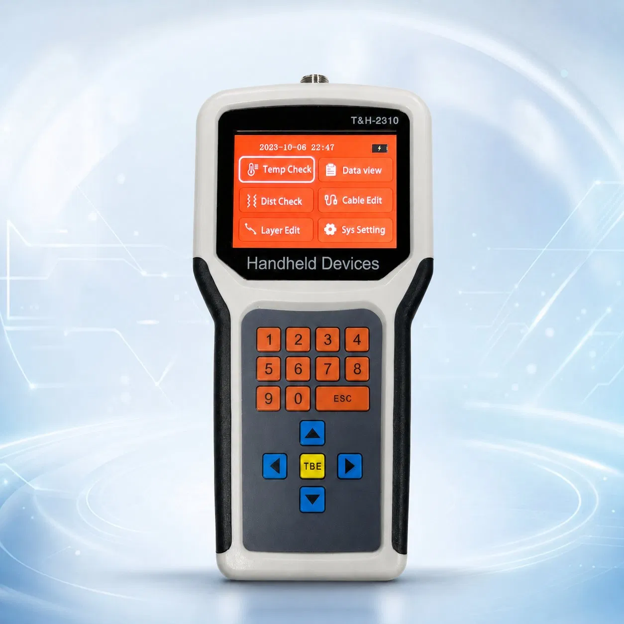 Portable Digital Temperature Meter for Grain Silo Monitoring System
