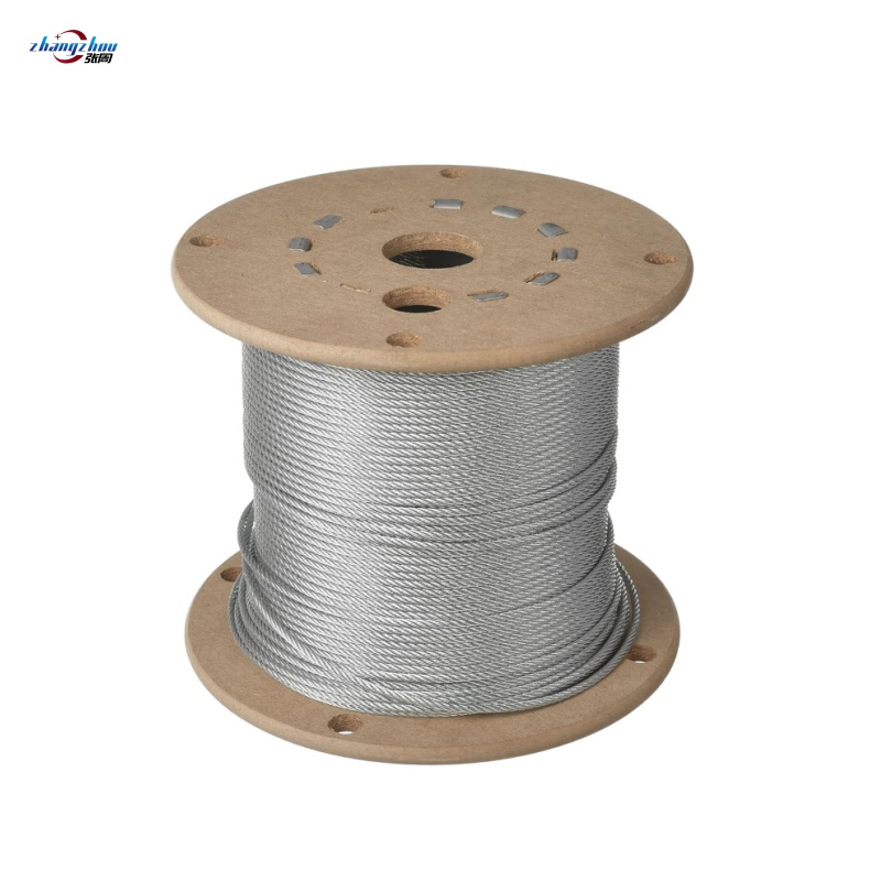 Wholesale Durable 5mm 6X24MFC Steel Wire Rope for Industrial Lashing Applications