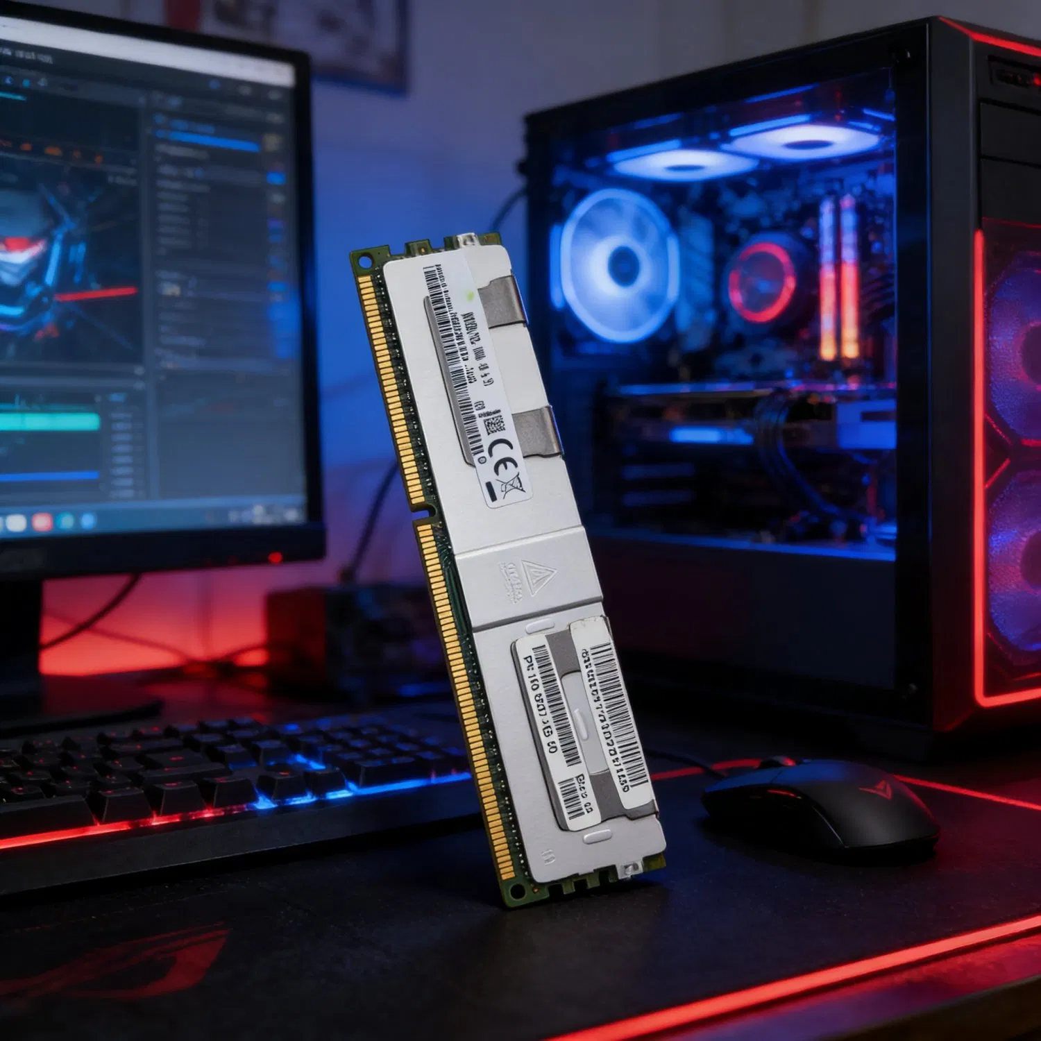 64GB DDR3 1333MHz Unbuffered RAM Kit (2×32GB) , Stable for High-Load Workstation