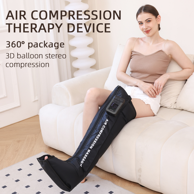 Electric Professional Air Wave Pressure Sports Therapy Recovery Boots Air Compression Massager System for Edema