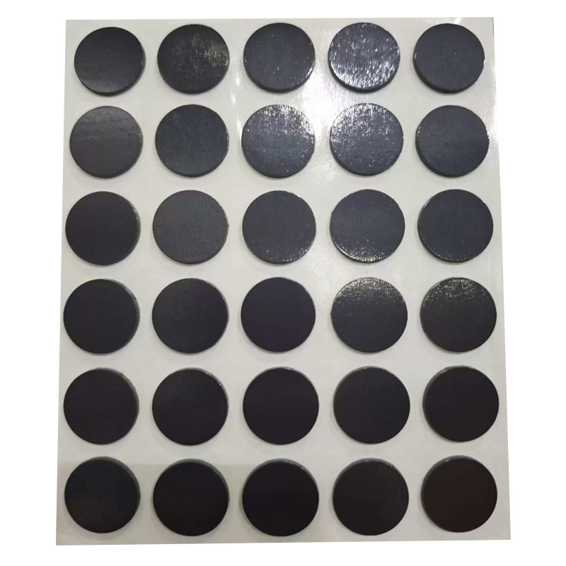 Flexible Rubber Vinyl Small Round Round Magnet Adhesive Flexible Magnet Sheet