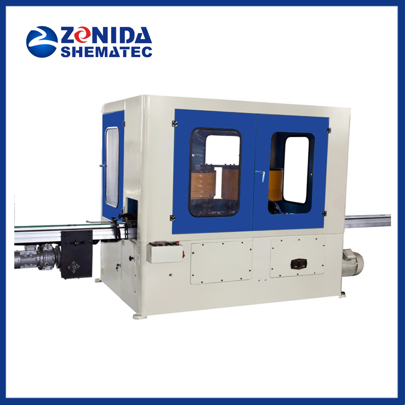 Four-Station Combiner for Aerosol Can Making Machine