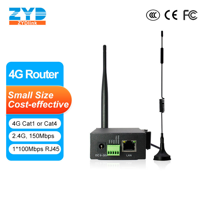 Industrial 4G LTE Router with VPN Client for Reliable Connectivity