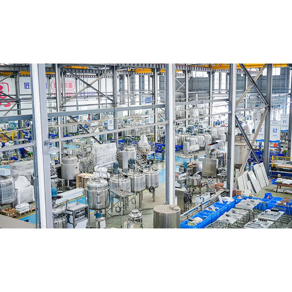 Vacuum Emulsifying Mixer Automatic Emulsifying Homogenizer High Shear Emulsifier Automatic Mixing Tank