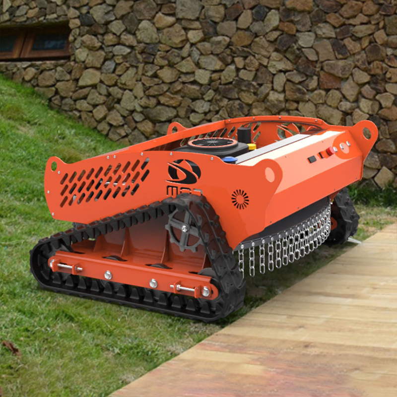 Grass Cutter Slope Lawn Mowers 9.5HP-550mm Efficient Remote Control Lawn Mower for Garden Works