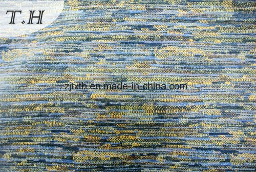 2016 Ocean Color High-Grade Chenille Jacquard Fabrics for Countries to Customer